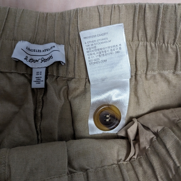Linen Shorts - Like New - Picture 7 of 8